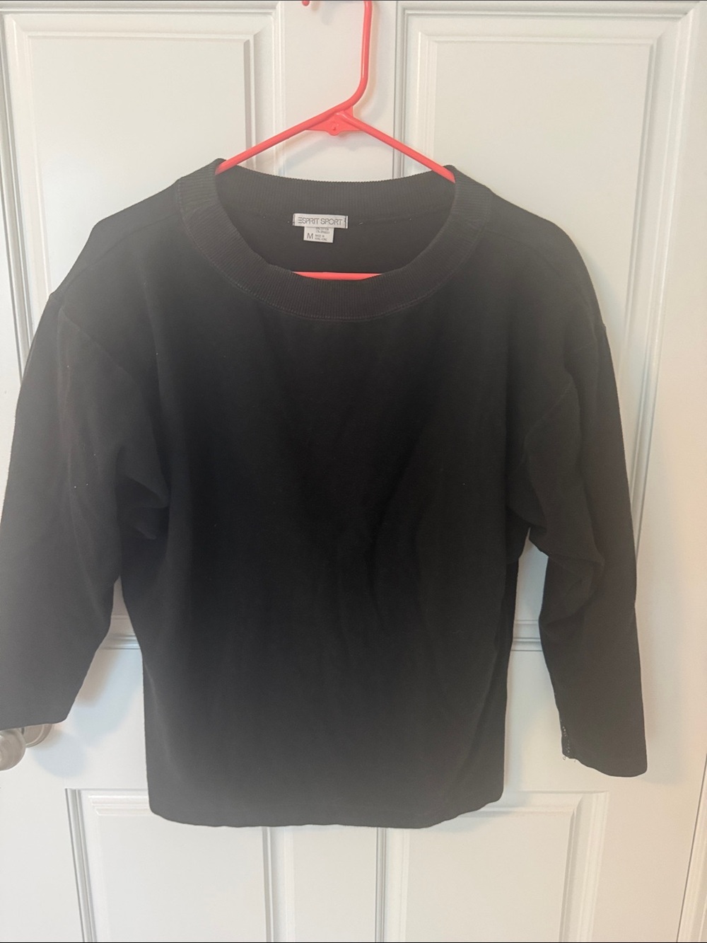 Vintage Esprit Black Women's Crewneck Sweatshirt